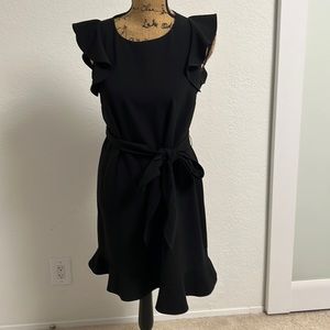 Black dress from LOFT